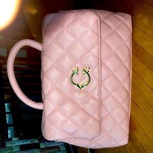 C Wonder Isla Satchel in Pink Ice color